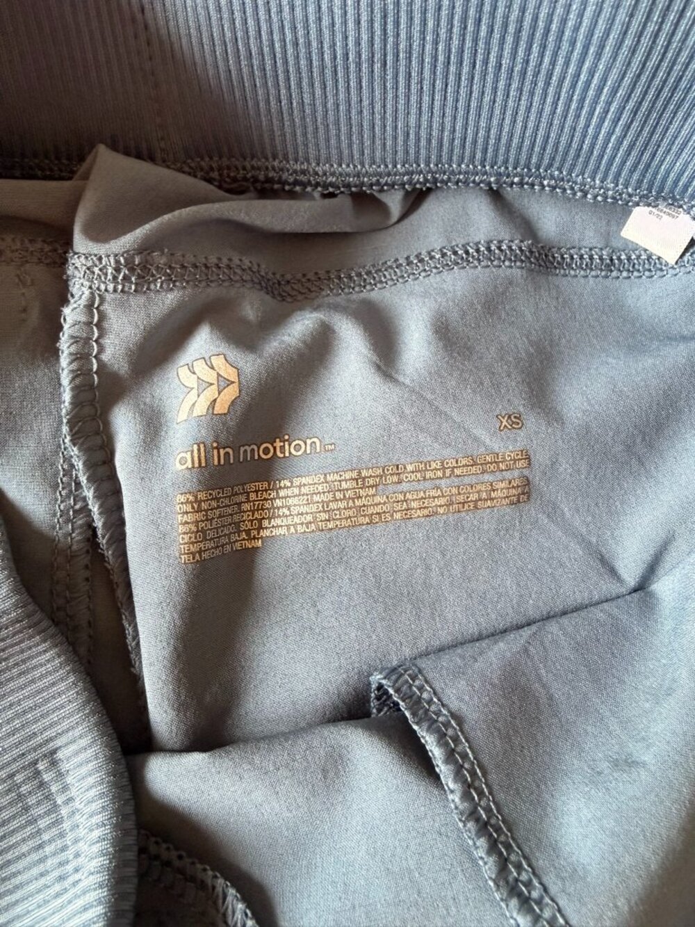 All in Motion Cornflower Blue Cargo Joggers XS - Picture 10 of 12